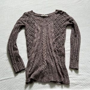 Pink Rose Knit Sweater